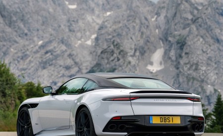 2019 Aston Martin DBS Superleggera White Stone Rear Wallpapers 450x275 (102)