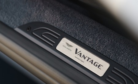 2019 Aston Martin Vantage (Color: White Stone) Door Sill Wallpapers 450x275 (39)