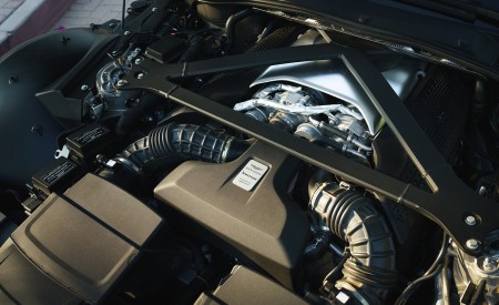 2019 Aston Martin Vantage (Color: White Stone) Engine Wallpapers 450x275 (37)