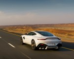 2019 Aston Martin Vantage (Color: White Stone) Rear Three-Quarter Wallpapers 150x120 (4)