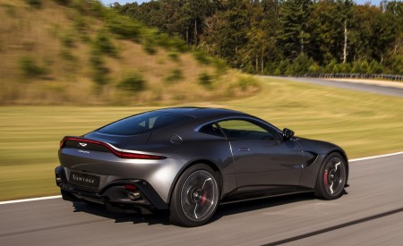 2019 Aston Martin Vantage Rear Three-Quarter Wallpapers 450x275 (76)