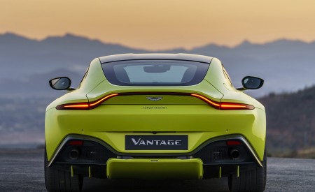 2019 Aston Martin Vantage Rear Wallpapers 450x275 (62)