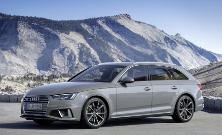 2019 Audi A4 Avant (Color: Quantum Gray) Front Three-Quarter Wallpapers 450x275 (13)