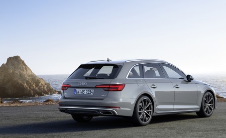 2019 Audi A4 Avant (Color: Quantum Gray) Rear Three-Quarter Wallpapers 450x275 (7)