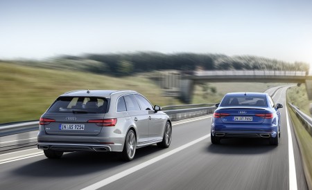 2019 Audi A4 Avant (Color: Quantum Gray) Rear Wallpapers 450x275 (4)
