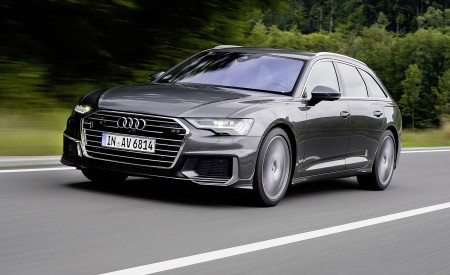 2019 Audi A6 Avant (Color: Daytona Grey) Front Three-Quarter Wallpapers 450x275 (52)