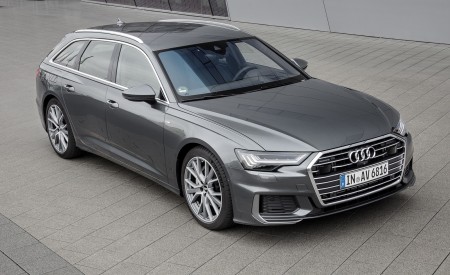 2019 Audi A6 Avant (Color: Daytona Grey) Front Three-Quarter Wallpapers 450x275 (60)