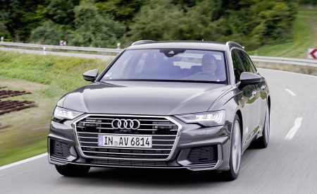 2019 Audi A6 Avant (Color: Daytona Grey) Front Three-Quarter Wallpapers 450x275 (53)