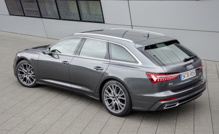 2019 Audi A6 Avant (Color: Daytona Grey) Rear Three-Quarter Wallpapers 450x275 (64)