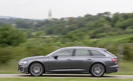 2019 Audi A6 Avant (Color: Daytona Grey) Side Wallpapers 450x275 (56)