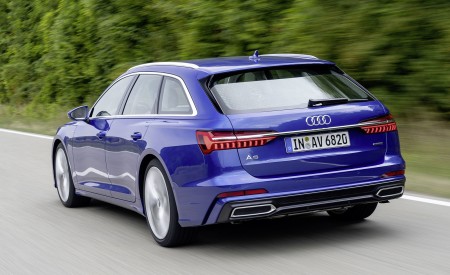 2019 Audi A6 Avant (Color: Sepang Blue) Rear Wallpapers 450x275 (31)
