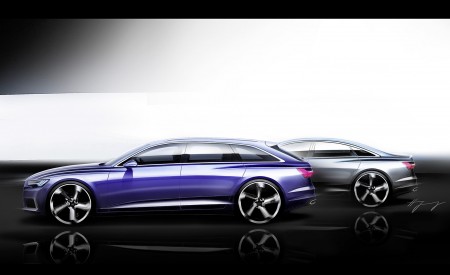 2019 Audi A6 Avant Design Sketch Wallpapers 450x275 (83)