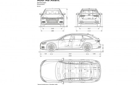 2019 Audi A6 Avant Dimensions Wallpapers 450x275 (86)