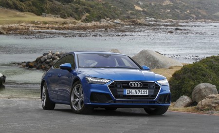 2019 Audi A7 Sportback (Color: Ara Blue) Front Wallpapers 450x275 (46)