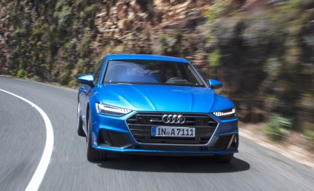 2019 Audi A7 Sportback (Color: Ara Blue) Front Wallpapers 450x275 (42)