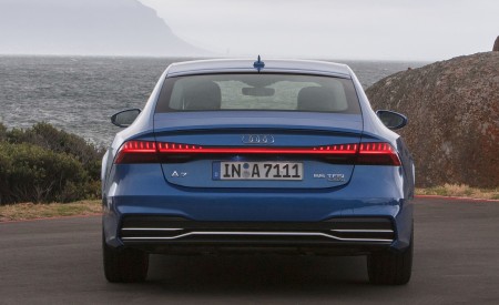 2019 Audi A7 Sportback (Color: Ara Blue) Rear Wallpapers 450x275 (48)