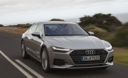 2019 Audi A7 Sportback (Color: Florett Silver) Front Wallpapers 450x275 (53)
