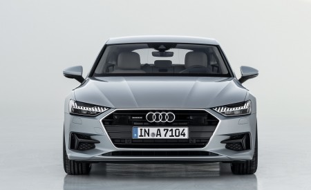 2019 Audi A7 Sportback (Color: Florett Silver) Front Wallpapers 450x275 (14)