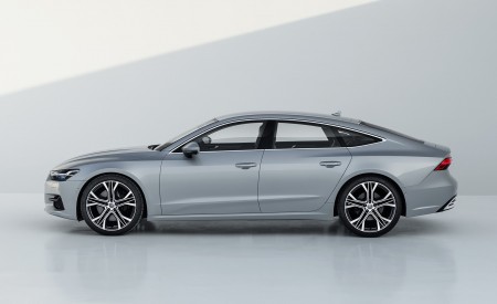 2019 Audi A7 Sportback (Color: Florett Silver) Side Wallpapers 450x275 (16)
