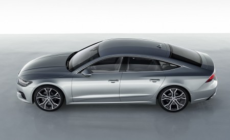 2019 Audi A7 Sportback (Color: Florett Silver) Side Wallpapers 450x275 (12)
