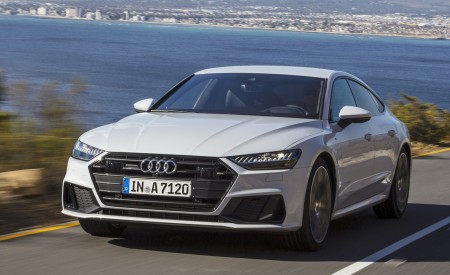 2019 Audi A7 Sportback (Color: Suzuka Grey) Front Wallpapers 450x275 (58)