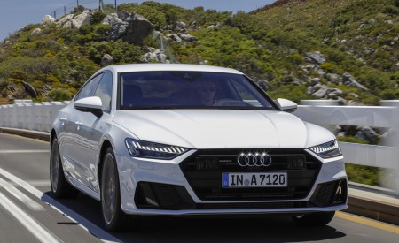 2019 Audi A7 Sportback (Color: Suzuka Grey) Front Wallpapers 450x275 (59)