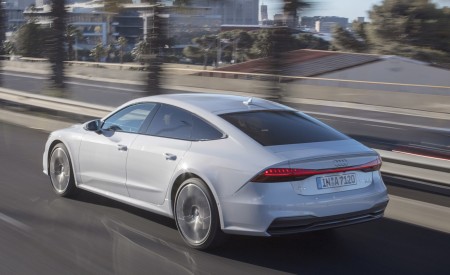 2019 Audi A7 Sportback (Color: Suzuka Grey) Rear Three-Quarter Wallpapers 450x275 (67)