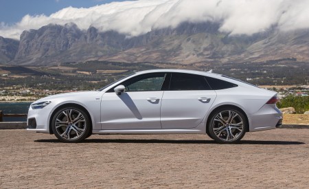 2019 Audi A7 Sportback (Color: Suzuka Grey) Side Wallpapers 450x275 (68)