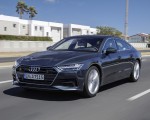 2019 Audi A7 Sportback (Color: Triton Blue) Front Three-Quarter Wallpapers 150x120