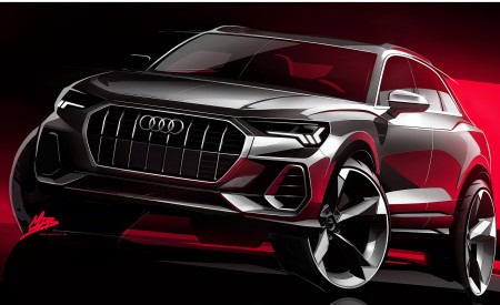 2019 Audi Q3 Design Sketch Wallpapers 450x275 (39)