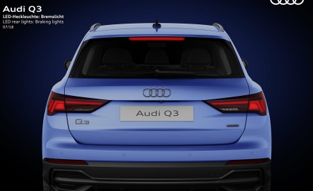 2019 Audi Q3 LED rear lights Bracking lights Wallpapers 450x275 (24)