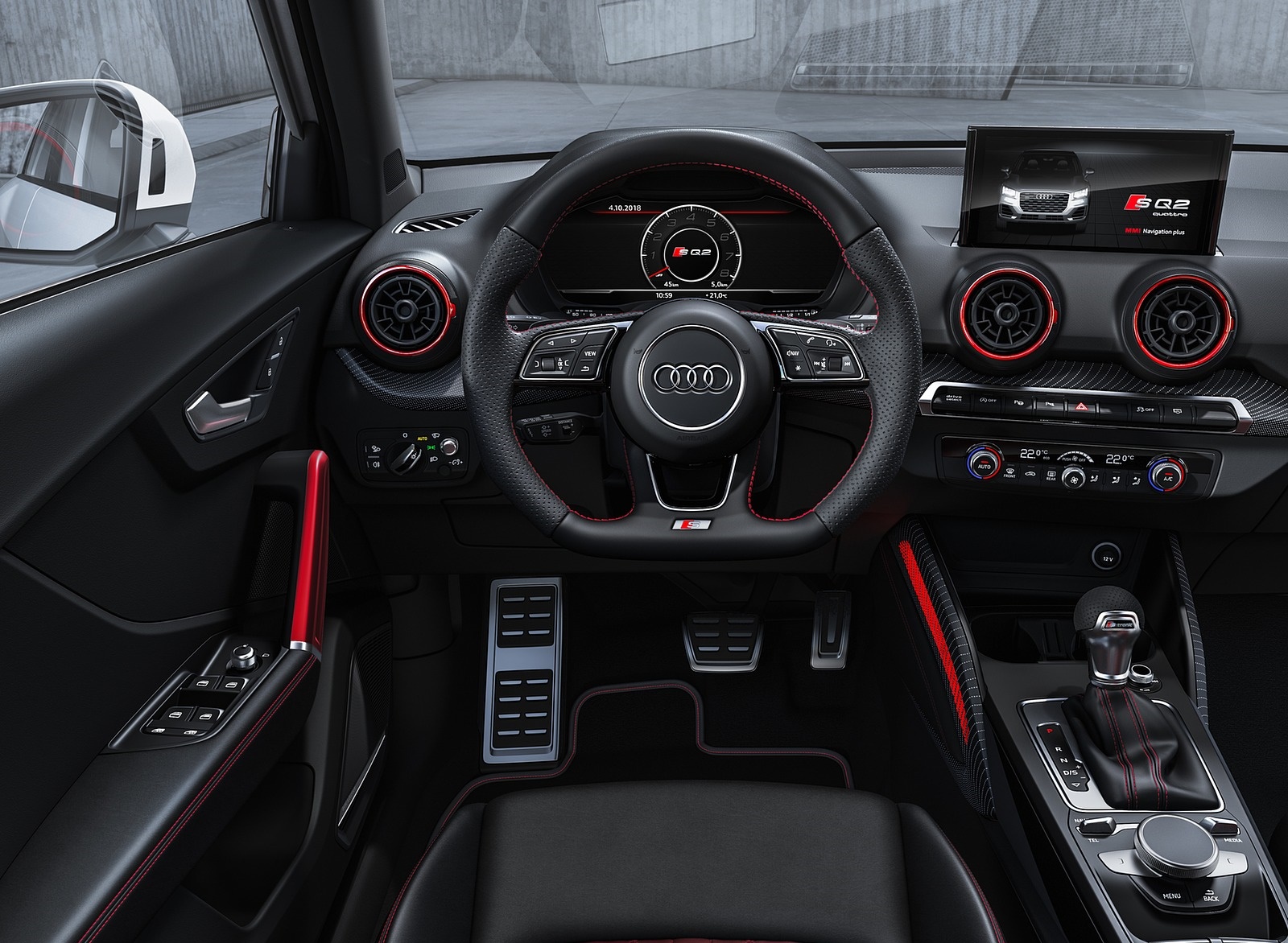 2019 Audi SQ2 Interior Cockpit Wallpapers (15)