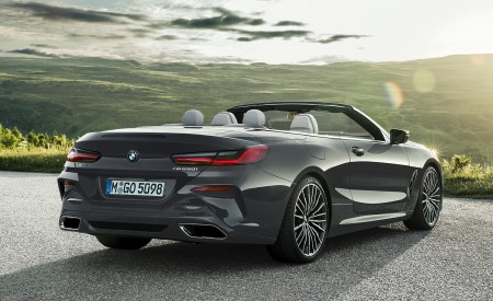2019 BMW 8 Series M850i xDrive Convertible Rear Three-Quarter Wallpapers 450x275 (23)