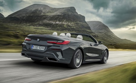 2019 BMW 8 Series M850i xDrive Convertible Rear Three-Quarter Wallpapers 450x275 (11)