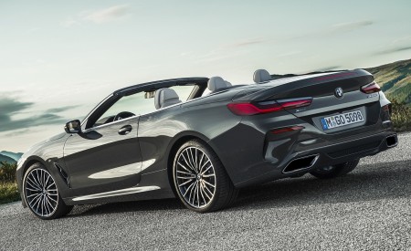 2019 BMW 8 Series M850i xDrive Convertible Rear Three-Quarter Wallpapers 450x275 (22)