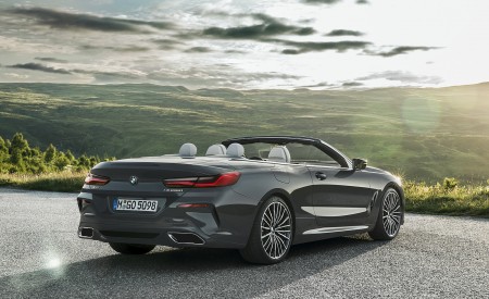 2019 BMW 8 Series M850i xDrive Convertible Rear Three-Quarter Wallpapers 450x275 (21)