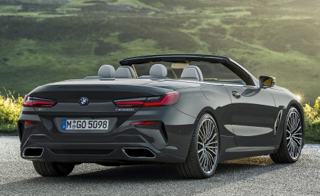 2019 BMW 8 Series M850i xDrive Convertible Rear Three-Quarter Wallpapers 450x275 (20)