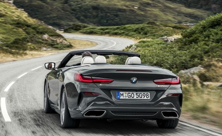 2019 BMW 8 Series M850i xDrive Convertible Rear Wallpapers 450x275 (9)