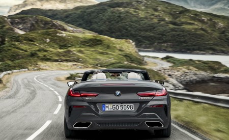 2019 BMW 8 Series M850i xDrive Convertible Rear Wallpapers 450x275 (8)
