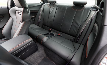 2019 BMW M2 Competition Interior Rear Seats Wallpapers 450x275 (18)
