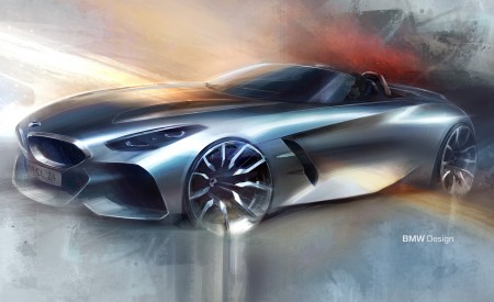 2019 BMW Z4 M40i Design Sketch Wallpapers 450x275 (83)