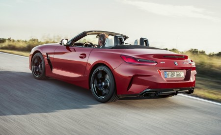 2019 BMW Z4 M40i First Edition Rear Three-Quarter Wallpapers 450x275 (4)
