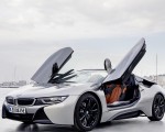 2019 BMW i8 Roadster (Color: Donington Grey) Front Three-Quarter Wallpapers 150x120