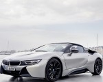 2019 BMW i8 Roadster (Color: Donington Grey) Front Three-Quarter Wallpapers 150x120