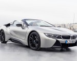 2019 BMW i8 Roadster (Color: Donington Grey) Front Three-Quarter Wallpapers 150x120