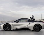 2019 BMW i8 Roadster (Color: Donington Grey) Side Wallpapers 150x120
