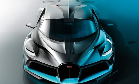 2019 Bugatti Divo Design Sketch Wallpapers 450x275 (48)