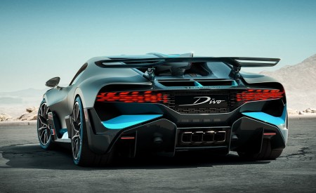 2019 Bugatti Divo Rear Three-Quarter Wallpapers 450x275 (9)