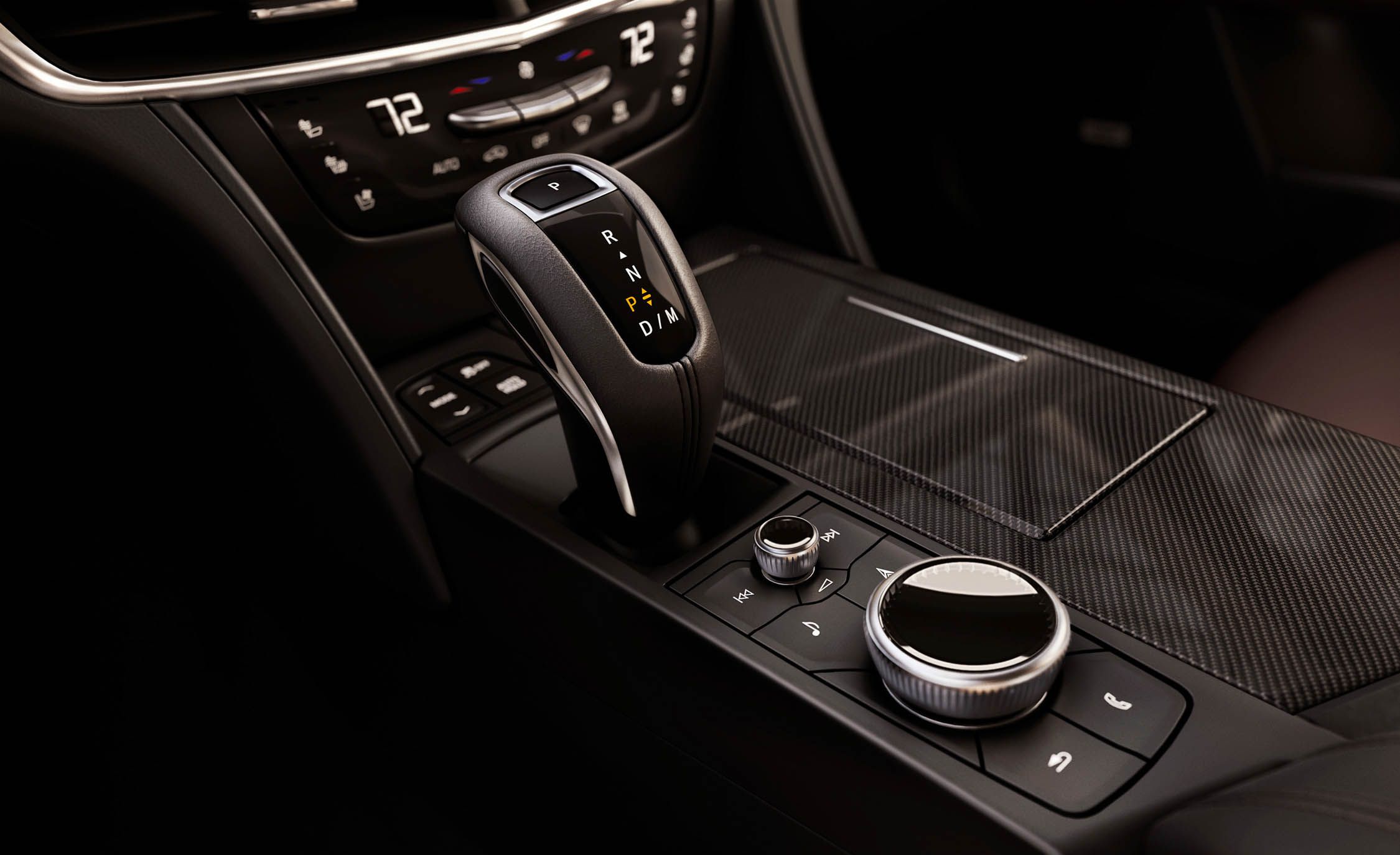 2019 Cadillac CT6 V-Sport Interior Detail Wallpapers (9)