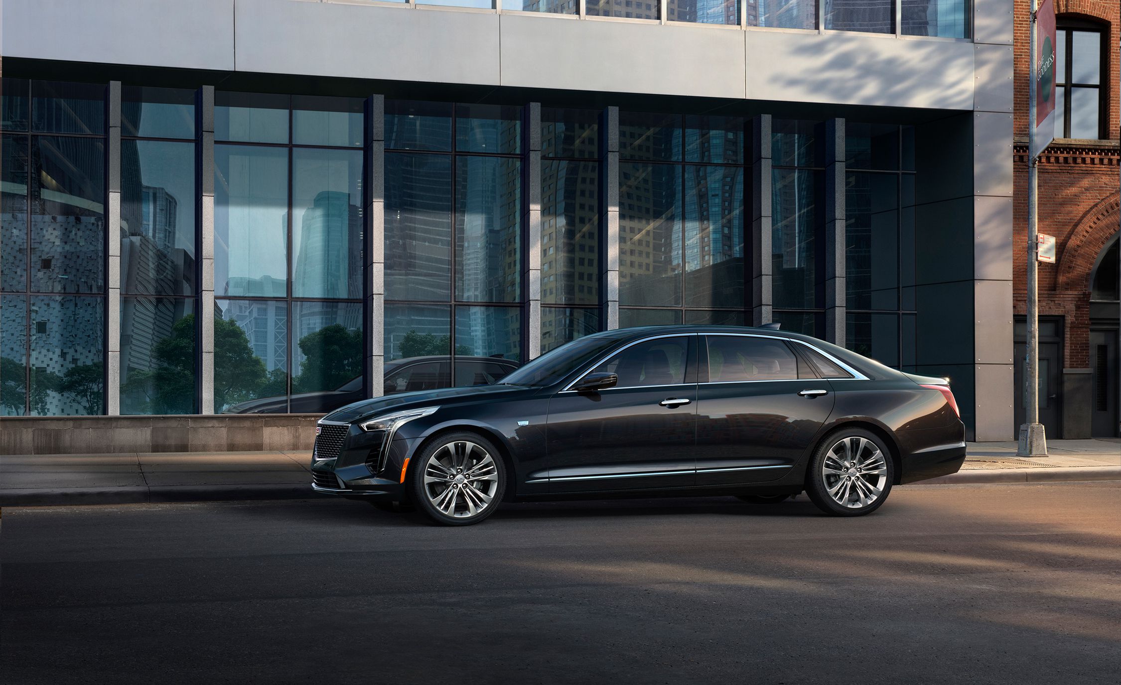 2019 Cadillac CT6 V-Sport Side Wallpapers (6)